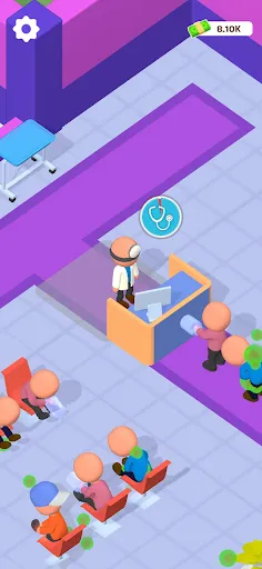 Gameplay screenshot 1 from Master Hospital - Role Playing game